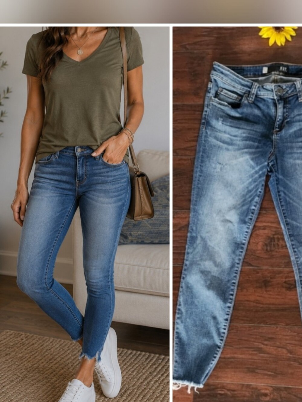 KUT FROM THE KLOTH CONNIE ANKLE SKINNY JEANS 👖